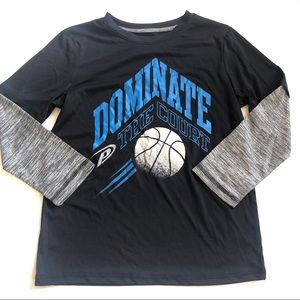 New basketball athletic tee